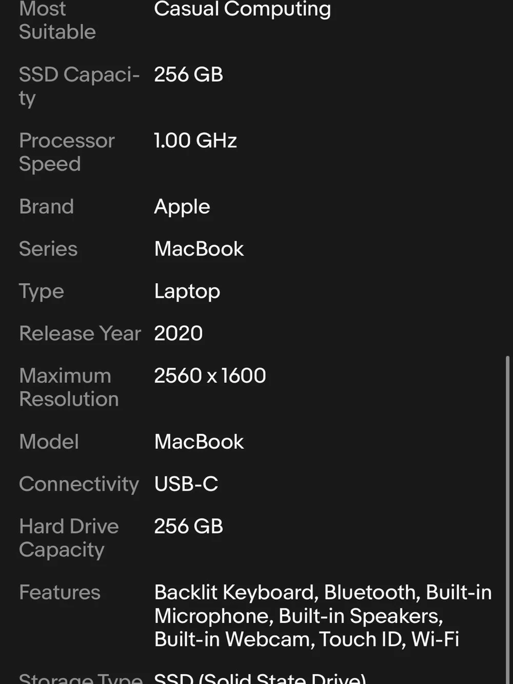 Apple MacBook Air Rose Gold with Black Keyboard